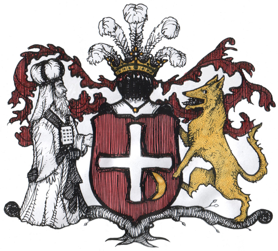 Alfred Freddy Krupa first coat of arms